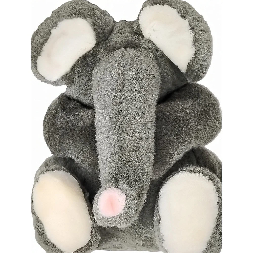 Nostalgic Cottagecore Dakin Fun Farm Elephant Plush 11 Inch Stuffed Animal Toy